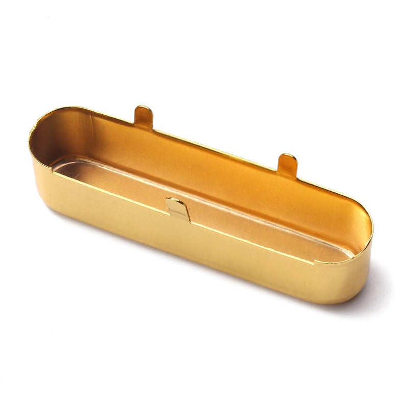 Alnicov Guitar Neck Pickup Cover for TL Tele Telecaster Style Electric Guitar Gold