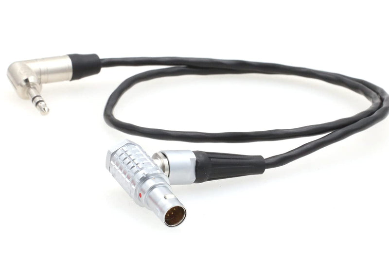ZBLZGP Tentacle Sync 3.5mm to Right Angle EXT 9 Pin Timecode Cable for RED Komodo 6K Camera (Elbow 9 Pin) Elbow 9 Pin