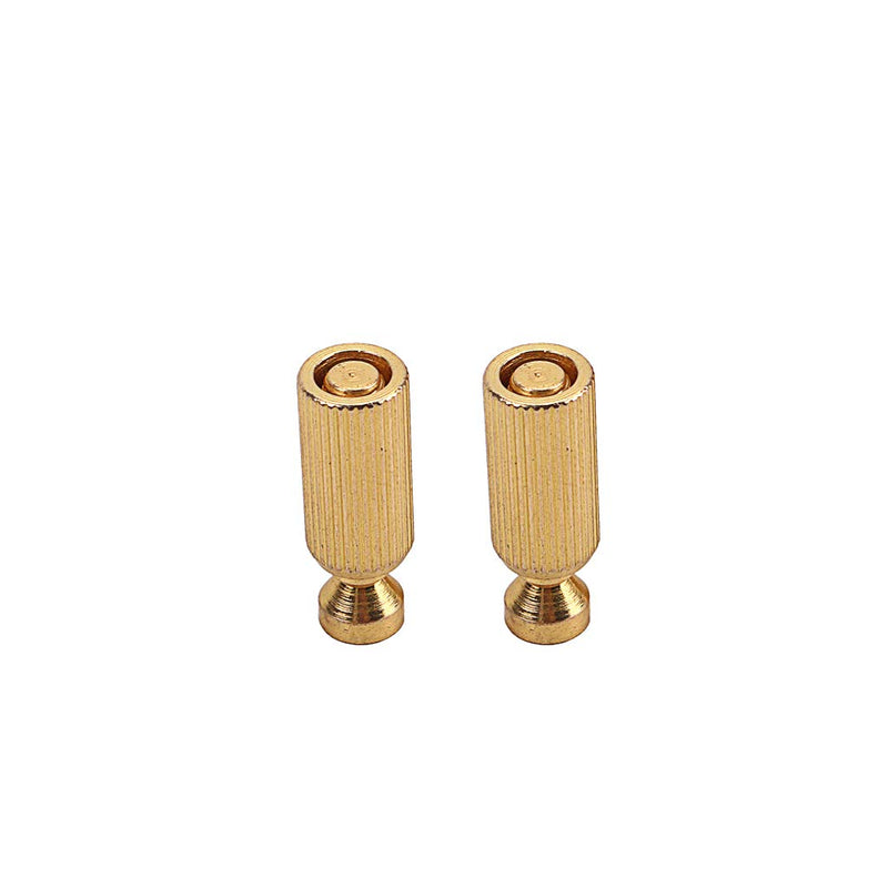 Alnicov Tremolo Anchor Stud,2 Pcs 8mm Adjustable Electric Guitar Replacement Tremolo Bridge Studs & Anchors (Gold)