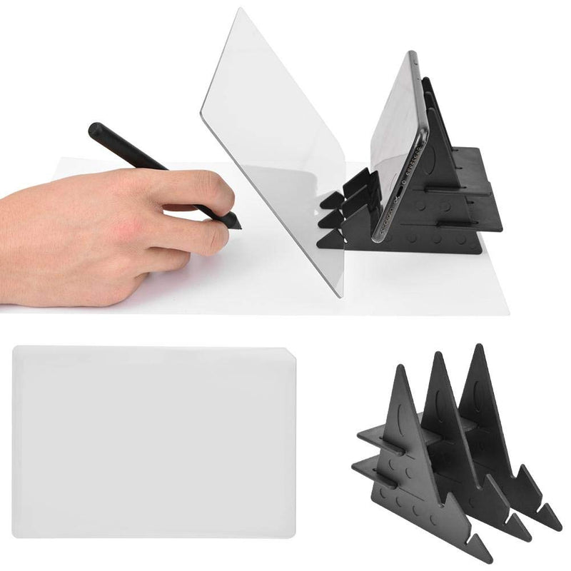 [AUSTRALIA] - Zopsc Portable Tracing Board Stencil Board Light Box Copy Mirror Drawing Reflection Board Painting Art Easy Drawing Sketching Tool, Suitable for Kids, Junior Painters&Artists, Animation Industry, etc 