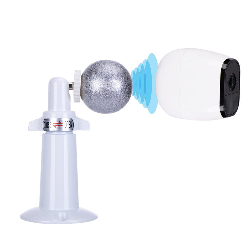 [AUSTRALIA] - Haoyou Mount Mounting Bracket Adjustable Mount Outdoor Indoor Equipped with Safety Rope for Arlo Arlo Pro Arlo Pro 2 (2 Pack White) 