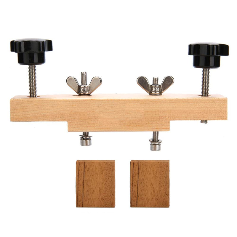 Alnicov Maple Guitar Bridge Caul Clamp Guitar Bridge Clamp Repair Tools for Acoustic Classical Guitars Luthier Tools