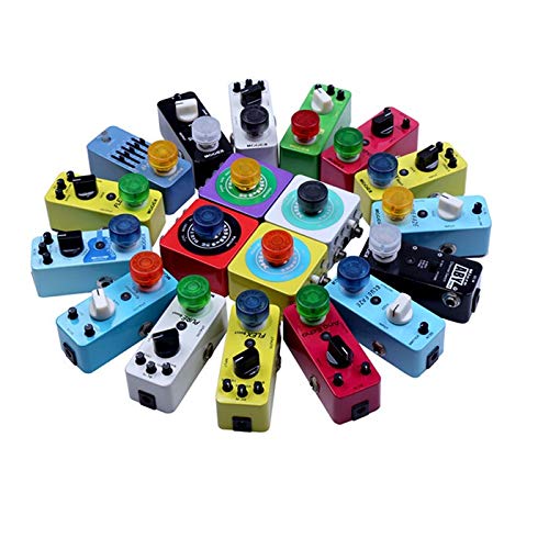8PCs Guitar Foot Nail Cap Foot-switch Toppers Effect Pedal Protection Cap Guitar Effect Accessories Mix Color