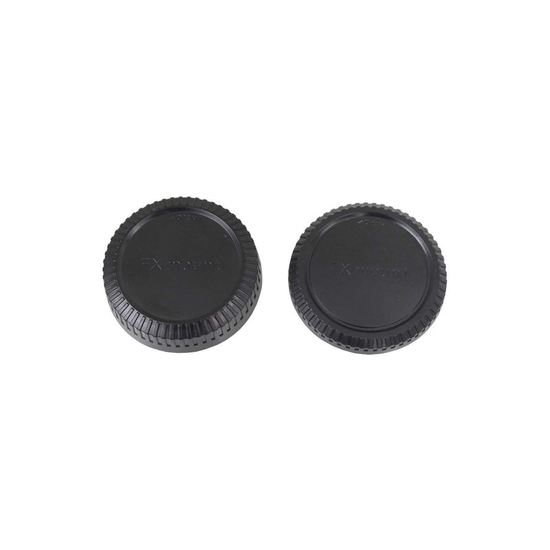 CamDesign Lens Rear Cap & Body Cap Set Compatible with Fujifilm FX Cameras & Lens, fits X-Pro2 X-E1 X-E2 X-M1 X-A1 X-A2 X-A3 X-A10 X-T1 X-T2 X-T10 X-T20
