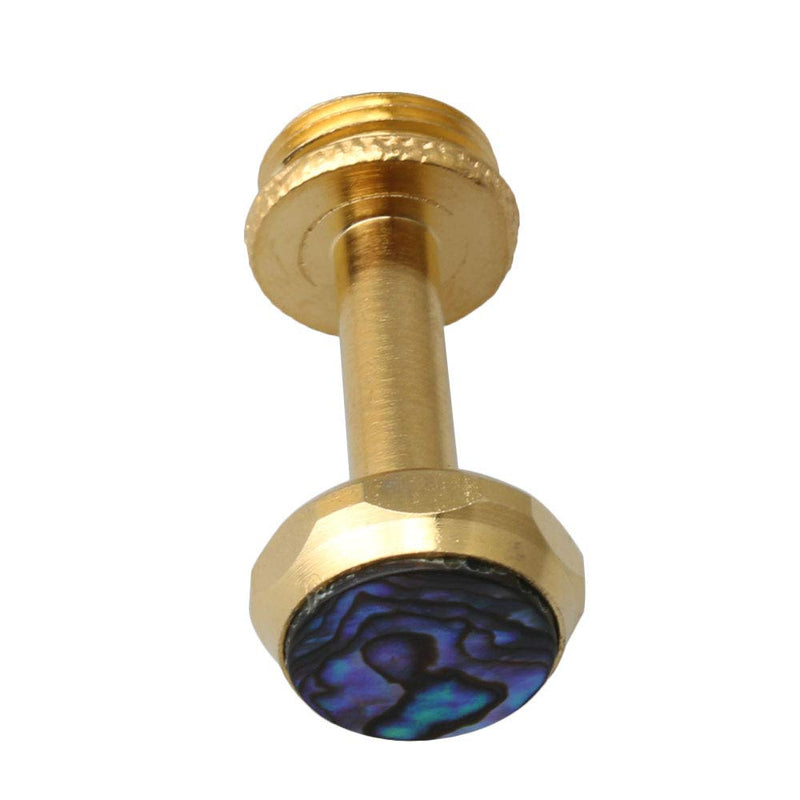 lovermusic 3Set Brass Trumpet Turquoise Finger Buttons + Rods + Valve Caps Set Repair Part