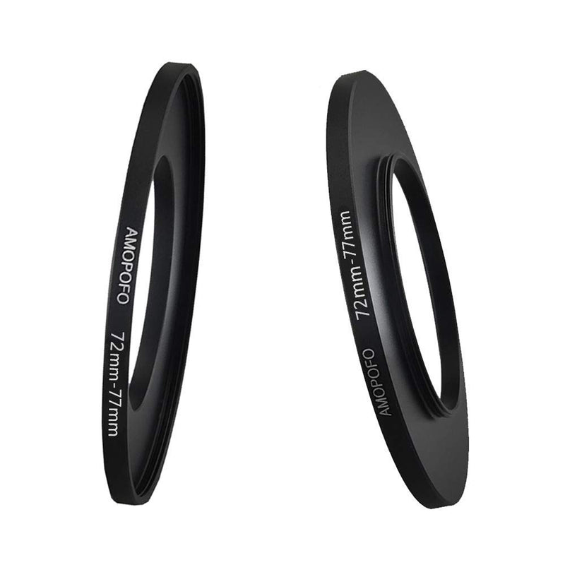 [AUSTRALIA] - 72mm to 77mm Camera Filters Ring Compatible All 72mm Camera Lenses or 77mm UV CPL Filter Accessory,72-77mm Camera Step Up Ring 72 to 77mm Step Up Ring Adapter 