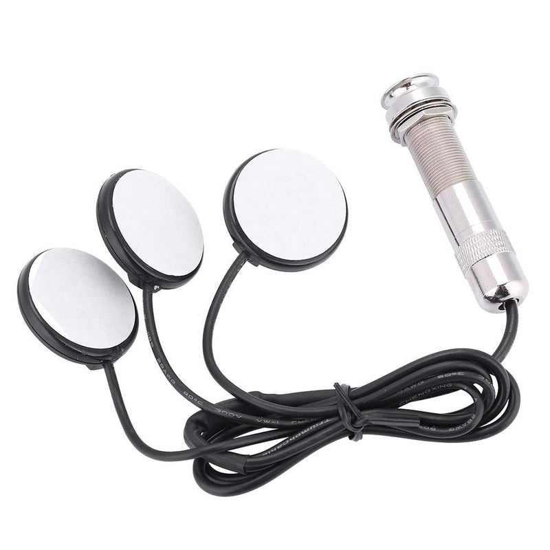 Dilwe Guitar Pickup, Piezo Pickup Transducer for Acoustic Guitar Ukulele Mandolin Instruments