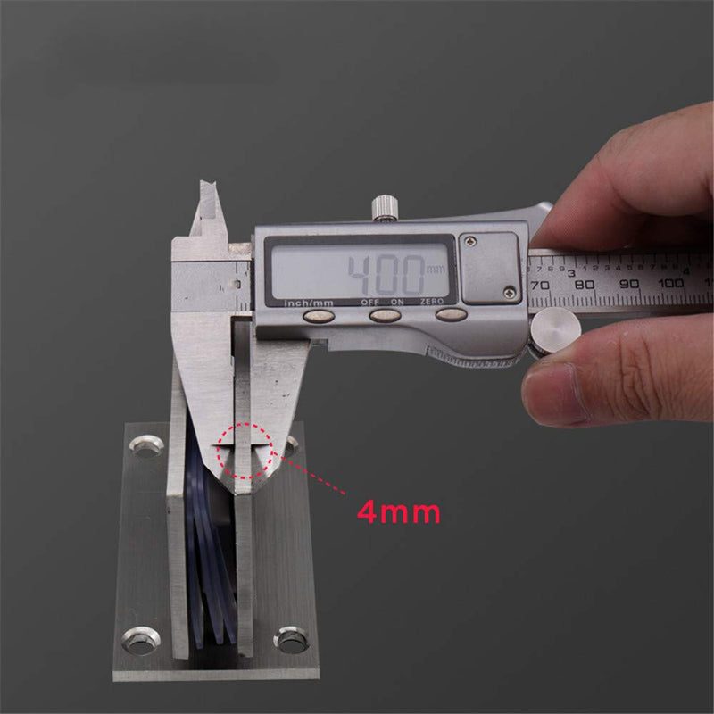 Glass Shower Door Hinges, Heavy Duty Glass Door 90 Degree Hinges Stainless Steel Bathroom Gate Clamp for 8-12 mm Toughened Glass, Rust Corrosion Resistance Brushed Nickel
