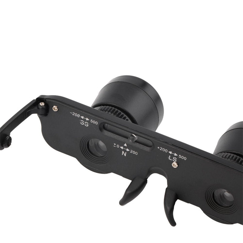 GOSONO 3x28 Magnifier Glasses Style Outdoor Fishing Optics Binoculars Telescope