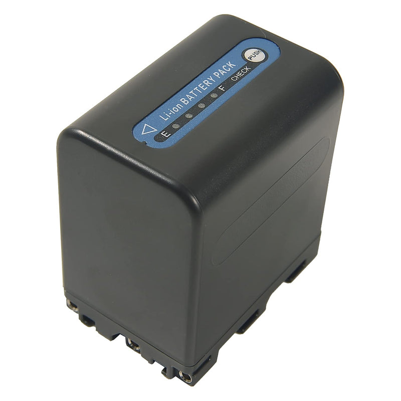 DSTE Replacement for 2X NP-QM91D Battery + Rapid Dual Battery Charger with Micro USB Cable Compatible Sony CCD-TRV328 338 DCR-DVD300 301 DCR-HC14 DCR-PC105 330E as NP-FM50 NP-QM71 NP-FM70 NP-FM90