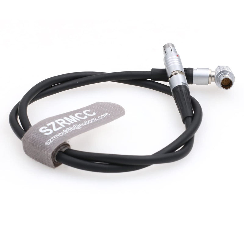 SZRMCC Fischer 3 Pin to 7 Pin Run Stop Cable for ARRI Alexa Mini LF Amira Camera to Tilta Right Side Wooden Handle 2.0 Tiltaing Recording Handle (Straight Cable) Straight Cable