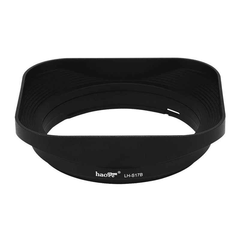 Haoge LH-S17B Bayonet Square Metal Lens Hood Shade for Sony Vario-Tessar T E 16-70mm F4 ZA OSS SEL1670Z Lens