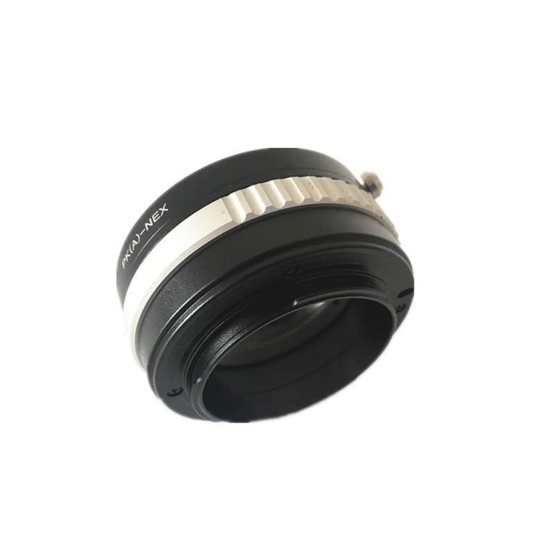 PK(A) to NEX Lens Adapter, for Pentax K PK-A DA AF Lens to for Sony NEX E-Mount Camera, NEX-C3 NEX-5C A7 A7S A7SII A7RII A7III A7RIII A7SIII A9 A6500 A6300 A6000 A5100 A5000 +NEX Before Rear Cap PK A to sony NEX Adapter