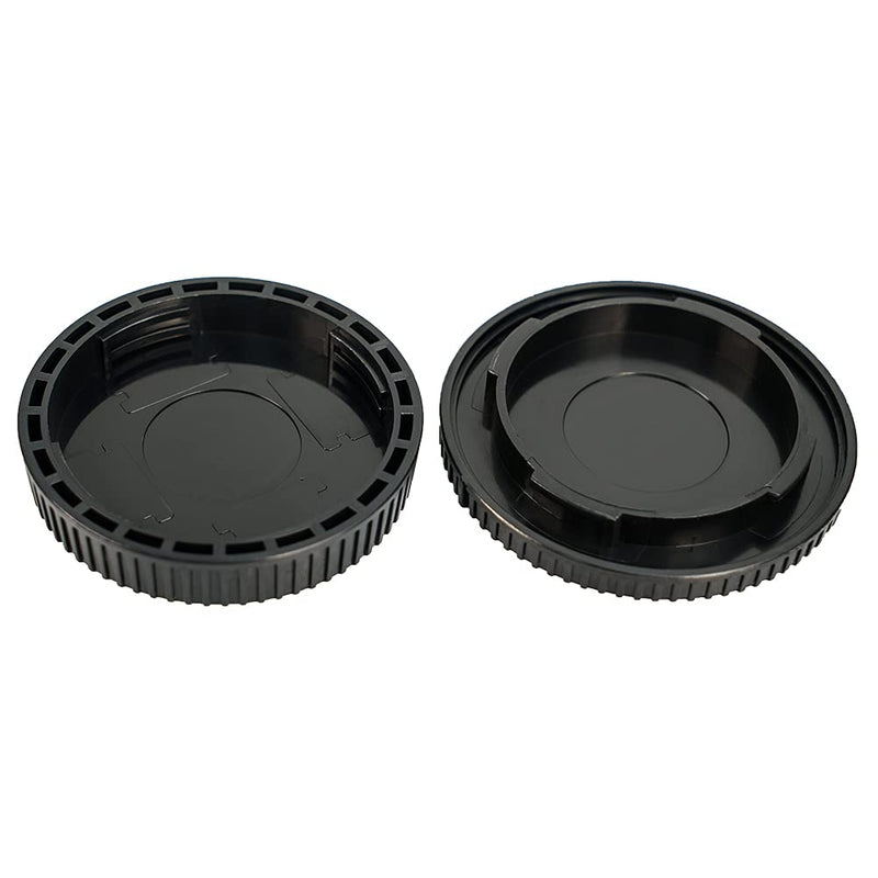 [AUSTRALIA] - NIYI 2Sets Camera Body Cap and Lens Rear Cap Kit, Compatible with Nikon Z Mount Mirrorless Camera Rear Lens Protector Cover and Body Protector Set 
