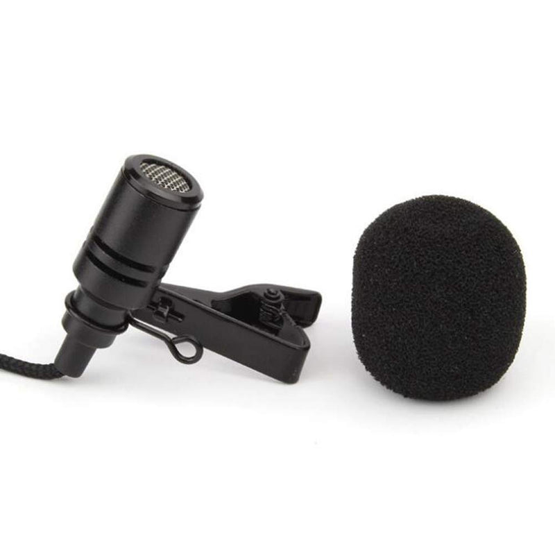 Walway Mini USB Lavalier Lapel Clip-on Omnidirectional Microphone for GoPro HERO4/ HERO3+/ HERO3