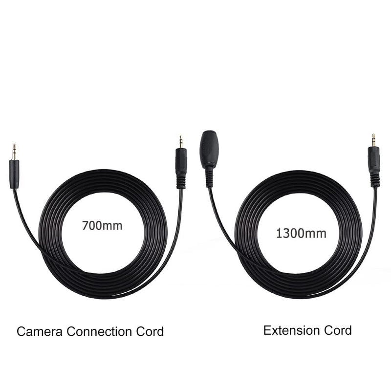 Kiwifotos RR-100 Remote Shutter Release Cord for Fuji Fujifilm X-T3 X-T4 X-T2 X-T1 X-T30 X-T20 X-T10 X-T100 X100V X100F X100T X-PRO3 X-PRO2 X-H1 GFX 100 GFX 50S GFX 50R X-E3 X-A5 X-A10 and More For Fujifilm F3
