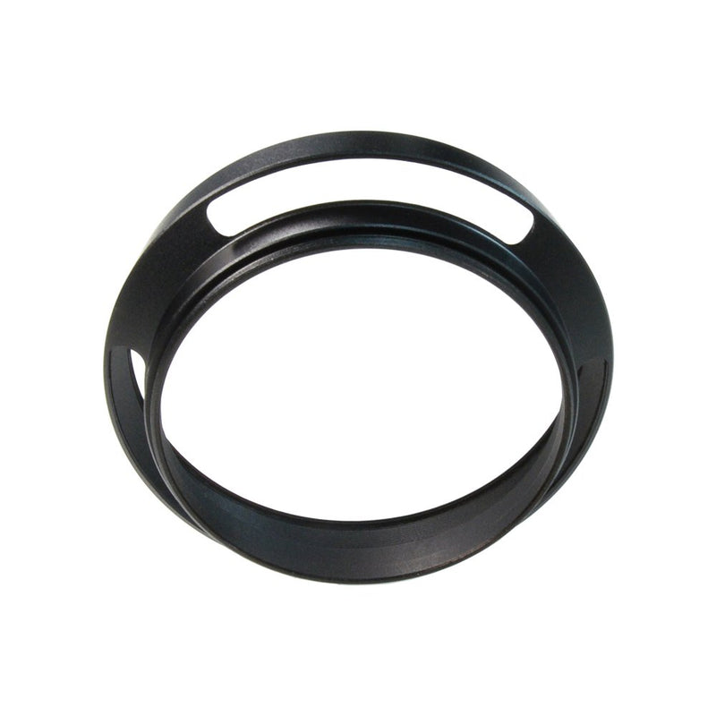 CamDesign 52mm Pro Angle Vented Metal Lens Hood Sun Shade Compatible with Leica/Contax Zeiss/Voigtlander/Panasonic Lumix/Fujifilm/Olympus/Nikon/Canon/Sony/Pentax/Samsung/Sigma Cameras w/ 55mm lens cap