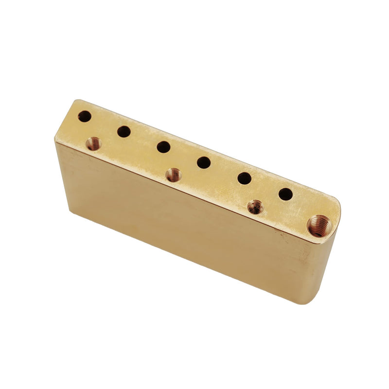 Musiclily Ultra 10.5mm Full Brass 40mm Tremolo Block for China and Indonesia made Squier Standard Series or other Import Electric Guitar