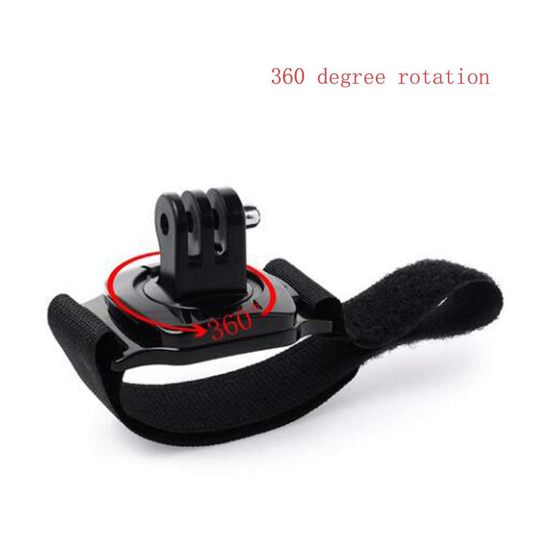 Walway Adjustable 360 Degree Rotation Wrist Strap Mount Strip Belt for Hero 6/ 5/ 5 Session/ 4 Session/ 4/ 3+/ 3/ 2/ 1, Xiaoyi and Other Action Cameras