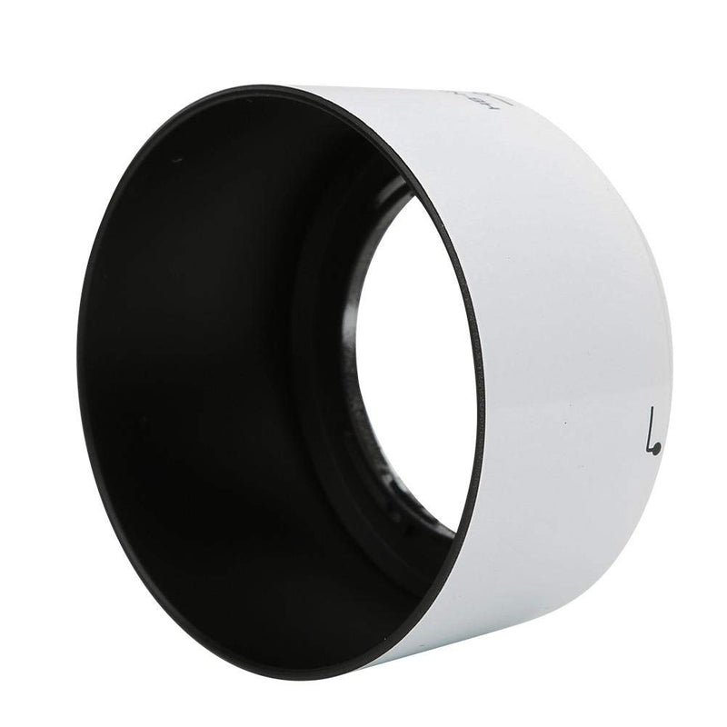 Archuu HB-N103 Camera Lens Hood Shade Fits for Nikon V1 V2 J1 J2 J3 S1 Mirrorless Camera,for Nikon 1 VR 30-110mm f/3.8-5.6 for Nikon 1 VR 10-30mm f/3.5-5.6 Lens (White) White