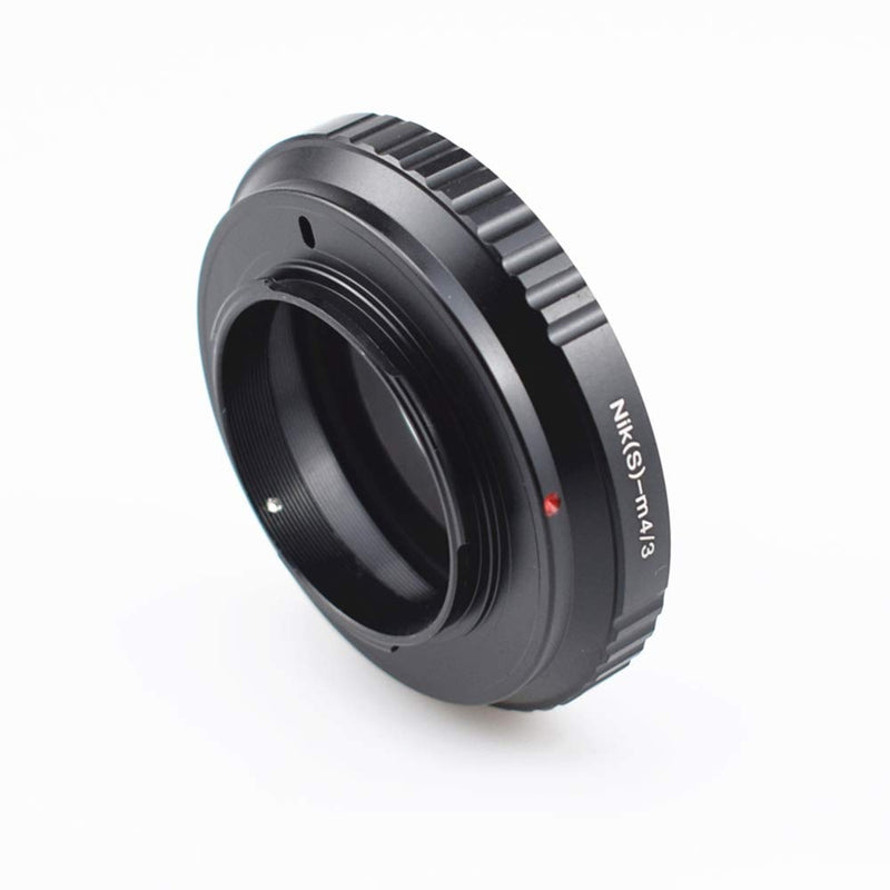 Compatible with for Nikon S Range Finder Lens to Micro 4/3 M4/3 Adapter GX7 GF6 GH3 G5 GF5 GX1 GF3 G3 & for Olympus OM-D E-M1 E-M5 E-PL6 E-P5 Camera NIKON S to M4/3 adapter