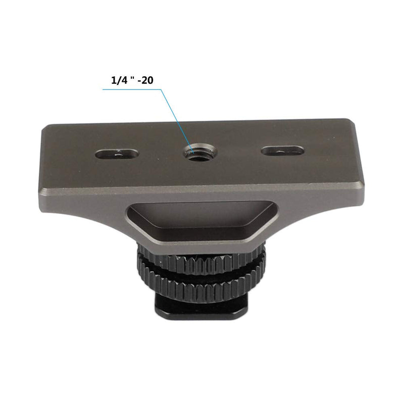 CAMVATE Extension Support Shoe Adapter Mount for Blackmagic Micro Converter HDMI to SDI