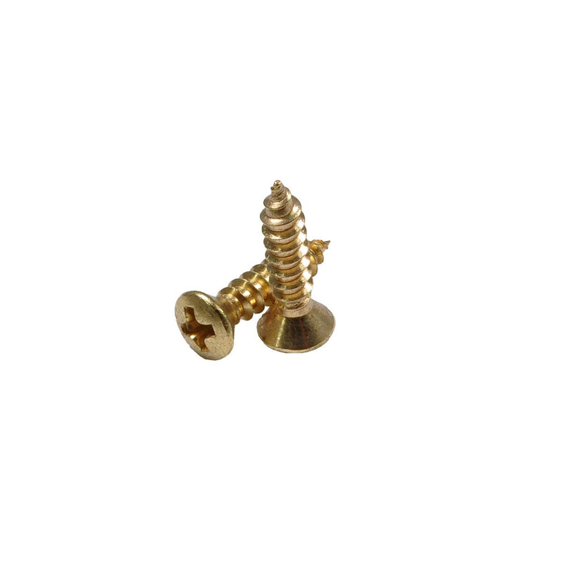 Musiclily Ultra 2.8x12.3mm Stainless Steel Pickguard Mounting Screws for Fender Stratocaster Telecaster Electric Guitar or Bass,Gold(Set of 50) Gold