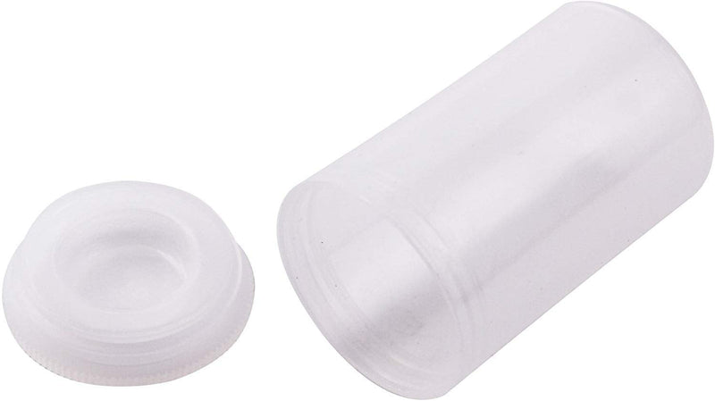 35mm Caliber Plastic Film Canisters-20pc (Clear) Clear
