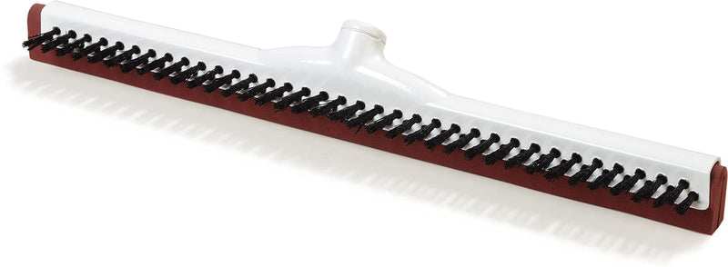 Carlisle 36781800 Double Foam Rubber Acme Threaded Squeegee with Plastic Frame, 18" Length, Red