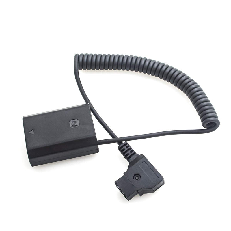 [AUSTRALIA] - Runshuangyu NP-FZ100 Dummy Battery to D-Tap Connector Adapter with Spring Power Adapter Charger Cable for Sony A7III A7RIII A7SIII A9 ILCE-9 Digital Camera 