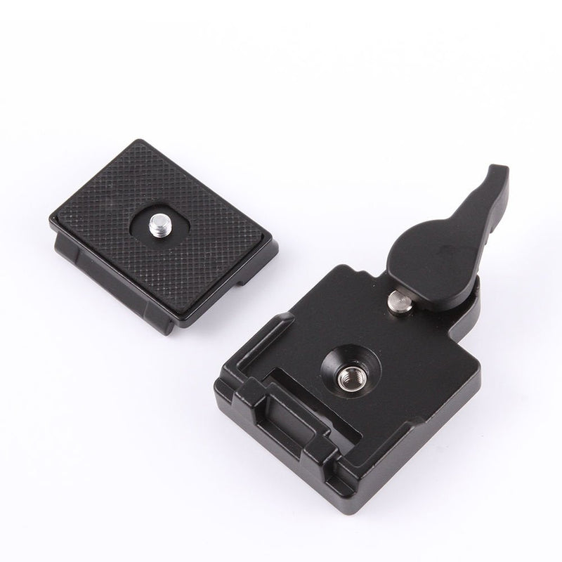 FocusFoto Quick Release Plate with Clamp Adapter for Manfrotto 200PL-14 323 RC2 System Tripod Fit