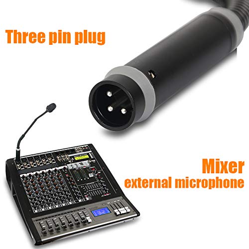 [AUSTRALIA] - Depusheng Professional Dynamic DJ Microphone for Mixer Dedicated Disc Shouting Microphone KTV Bar Gooseneck DJ Mic 