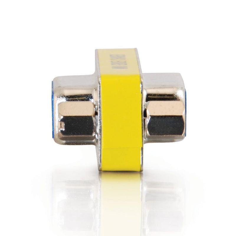 [AUSTRALIA] - C2G 02781 DB9 F/F Serial RS232 Mini Gender Changer/Coupler, Nickel 