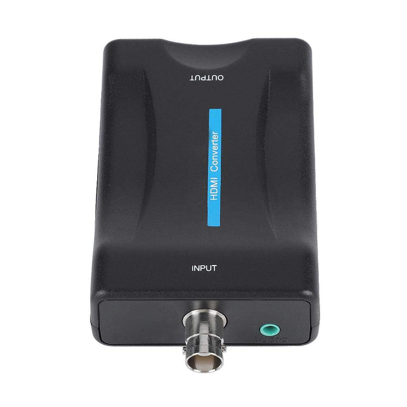 Zerone BNC to HDMI Converter Display HD 1080P/720P Video Adapter Surveillance Monitor for PS2, PS3, PSP, WII, XBOX360 (BNC Input Only Supports Analog Signals, Not Digital Signals)