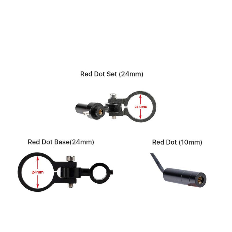 Cloudray Diode Module Red Dot Set Hole Diameter 24mm Positioning DC 5V for C SeriesDIY Co2 Laser Head Red Dot Set 24mm for C Series