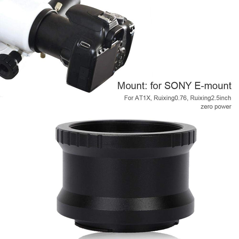 T angxi Camera Lens Adapter, M480.75mm Telescope Lens Adapter for Sony NEX Cameras Adapter