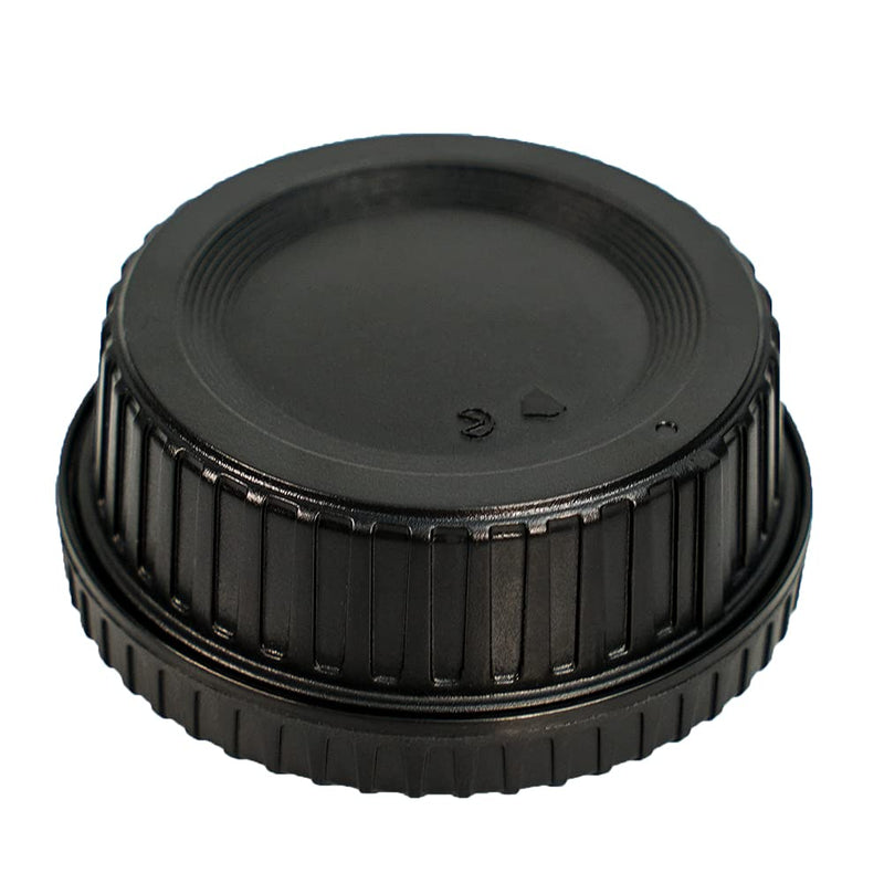 NIYI 2Sets Camera Body Cap and Lens Rear Cap Kit, Compatible with Nikon F Mount DSLR Camera Rear Lens Protector Cover and Body Protector Set
