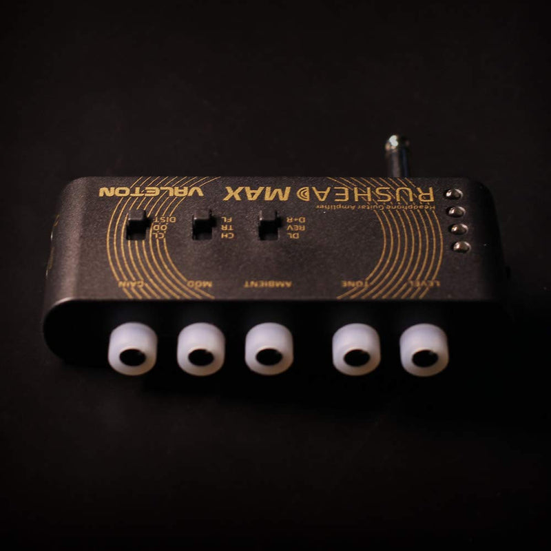 [AUSTRALIA] - Valeton Rushead Max USB Chargable Portable Pocket Guitar Headphone Amp Carry-On Bedroom Plug-In Multi-Effects 