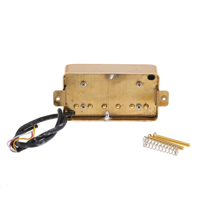 Wilkinson Classic Tone Ceramic PAF Style Humbucker Bridge Pickup for Les Paul Style Electric Guitar, Gold