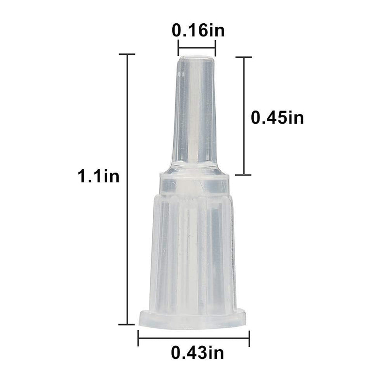 4 Pack 100ml Syringes, Large Plastic Garden Syringe for Scientific Labs, Nutrient Measuring, Watering, Refilling
