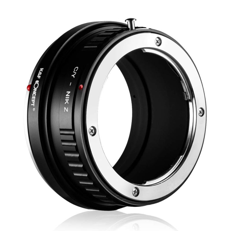 K&F Concept Lens Mount Adapter for Contax Yashica CY Mount Lens to Nikon Z6 Z7 Camera C/Y-NIK Z