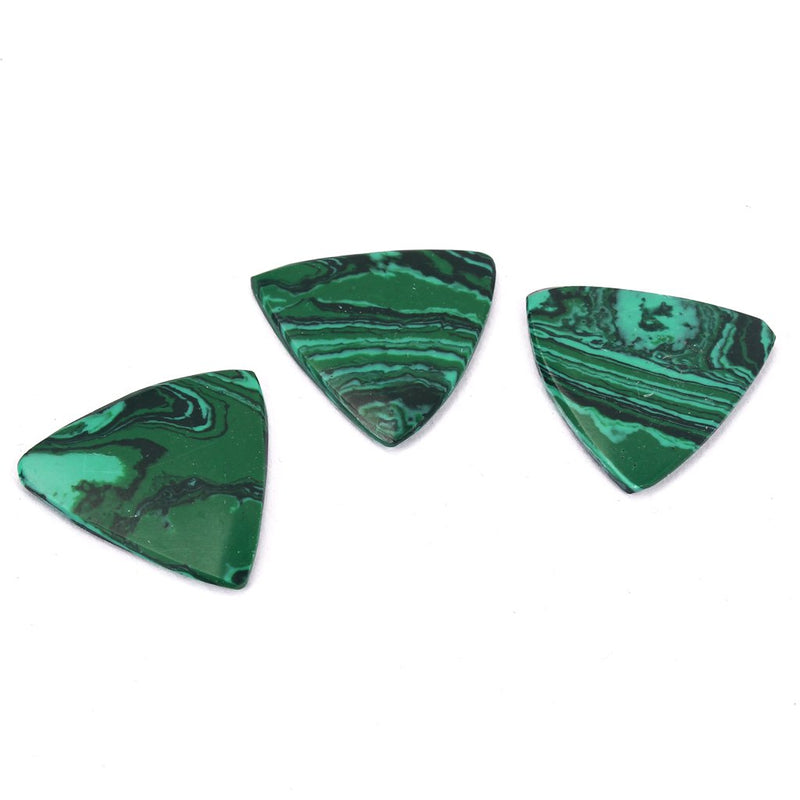 Alnicov Guitar Picks Natural Stone Plectrums Picks for Bass Guitar Ukulele Accessory Set of 3