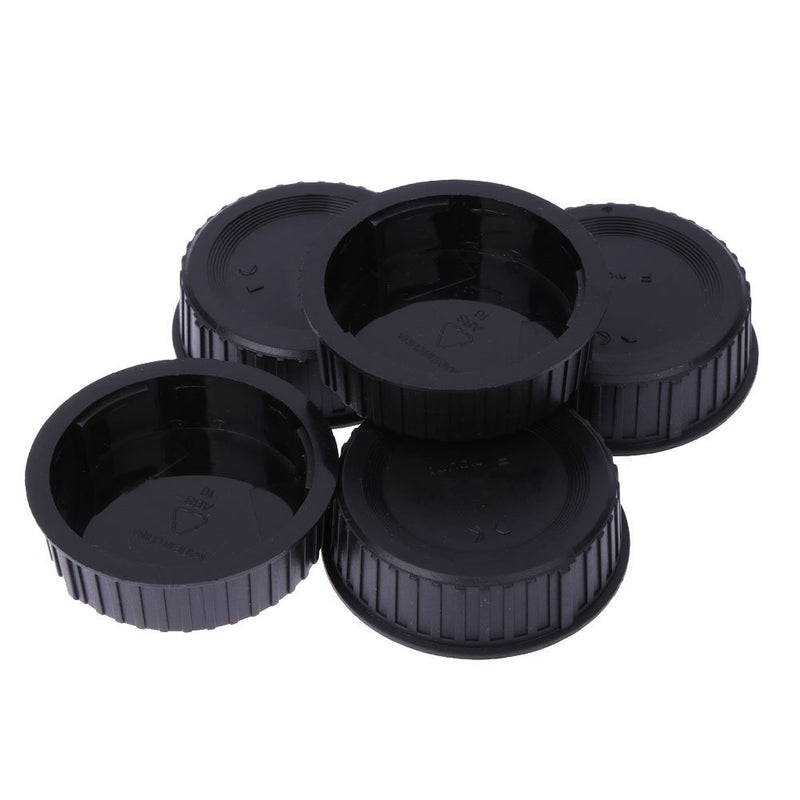 Vktech 5pcs Rear Lens Cap Cover for All Nikon AF AF-S DSLR SLR Camera LF-4 Lens