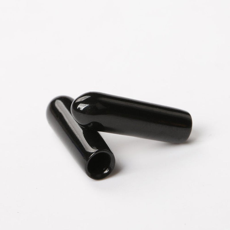iFlight 10pcs Plastic Protection Antenna Tube with Caps for FRSKY XM XM+ X4R X4RSB S6R/D Series/TF Series IPEX4 Receiver Antenna (Black)