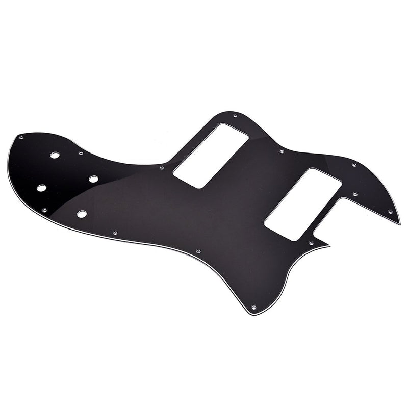 Alnicov Telecaster Thinline Pickguard P90 Modern Player Deluxe Tele Black