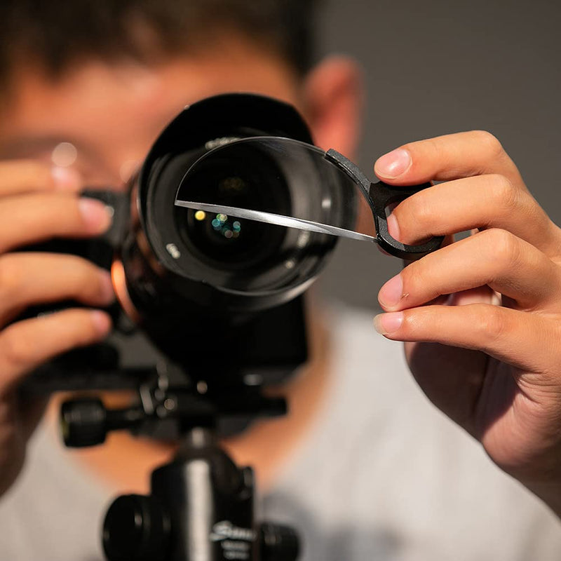 [AUSTRALIA] - KOGJAERS Prism Lens fx Handheld Diopter Filter 79mm Creative Photography Foreground Blur Prism Filter 79 Handheld Split Diopter 