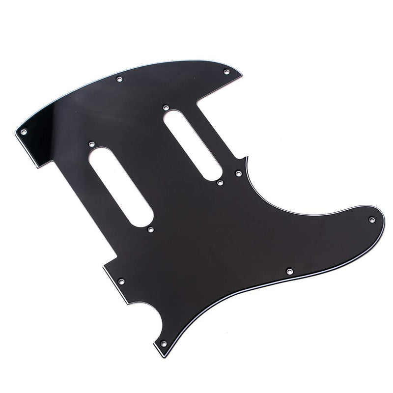 Alnicov Black Guitar Pickguard Scratch Plate Fits For Tl Electric Guitar