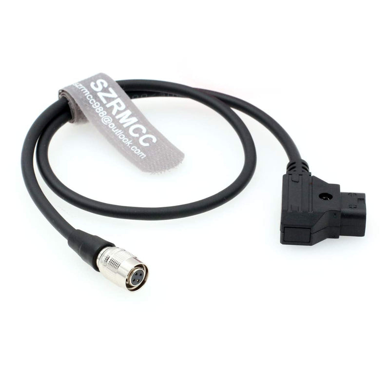 SZRMCC Hirose 4 pin Female to d tap Power Cable for SmallHD DP7 PRO and AC7 OLED Monitor (Straight 4Pin) Straight 4Pin