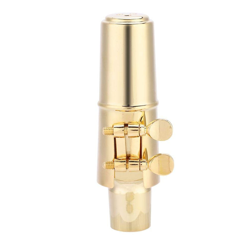 Qii lu Alto Saxophone Mouthpiece, EB Alto Sax Sax 5C Brass Mouthpiece with Pads Musical Instruments Accessory