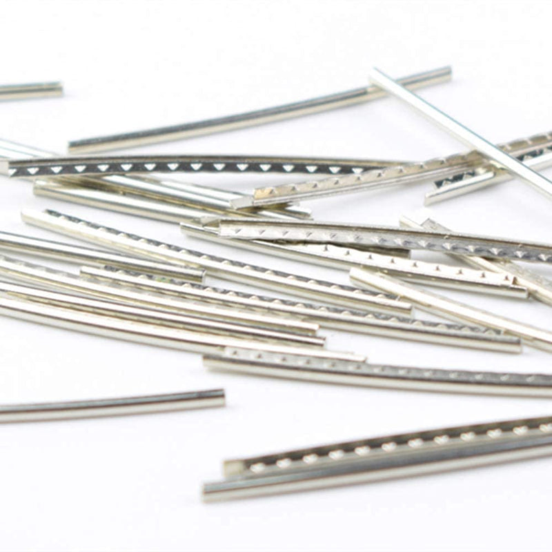 Copper Fret Wires, 24 Pcs Guitar Fret Wires 2.2mm Practical Cupronickel FretWire Kit Upgrade Part for Electric Guitar